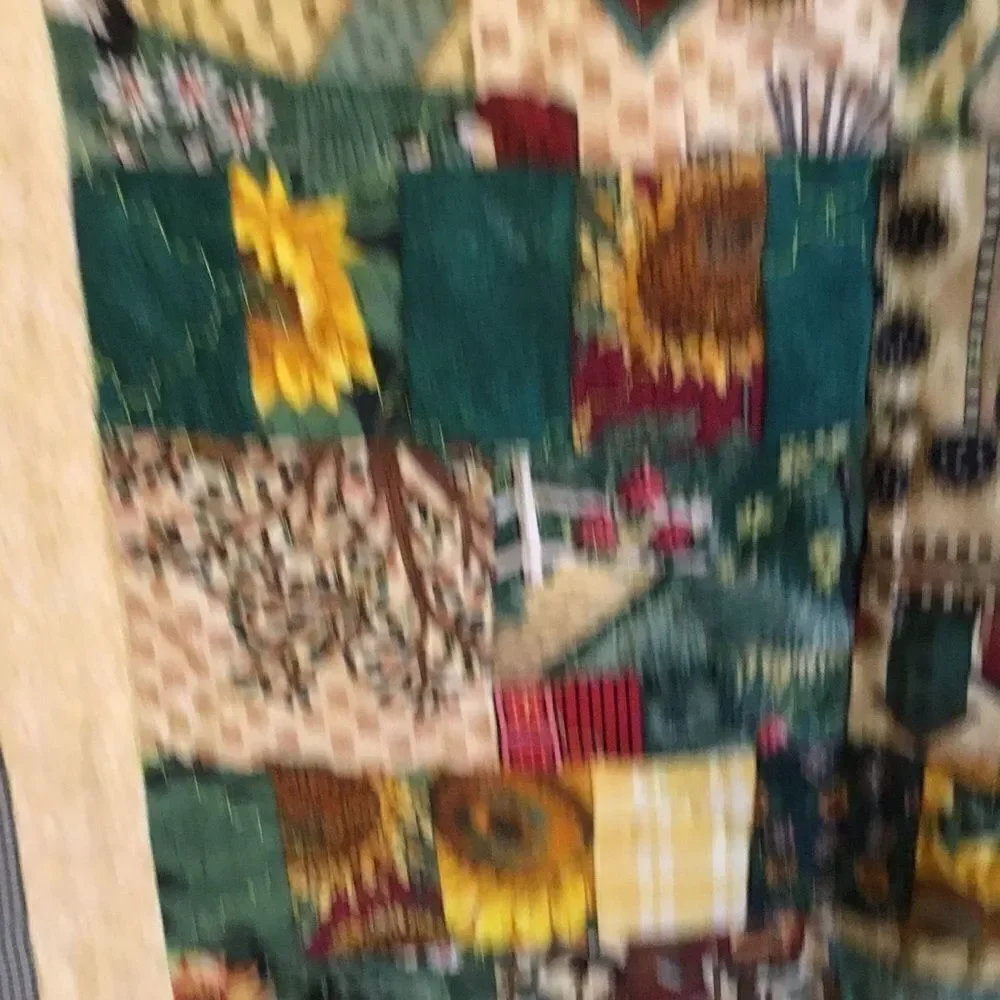 NWOT Hand Crafted Doll Quilt with Matching Pillow